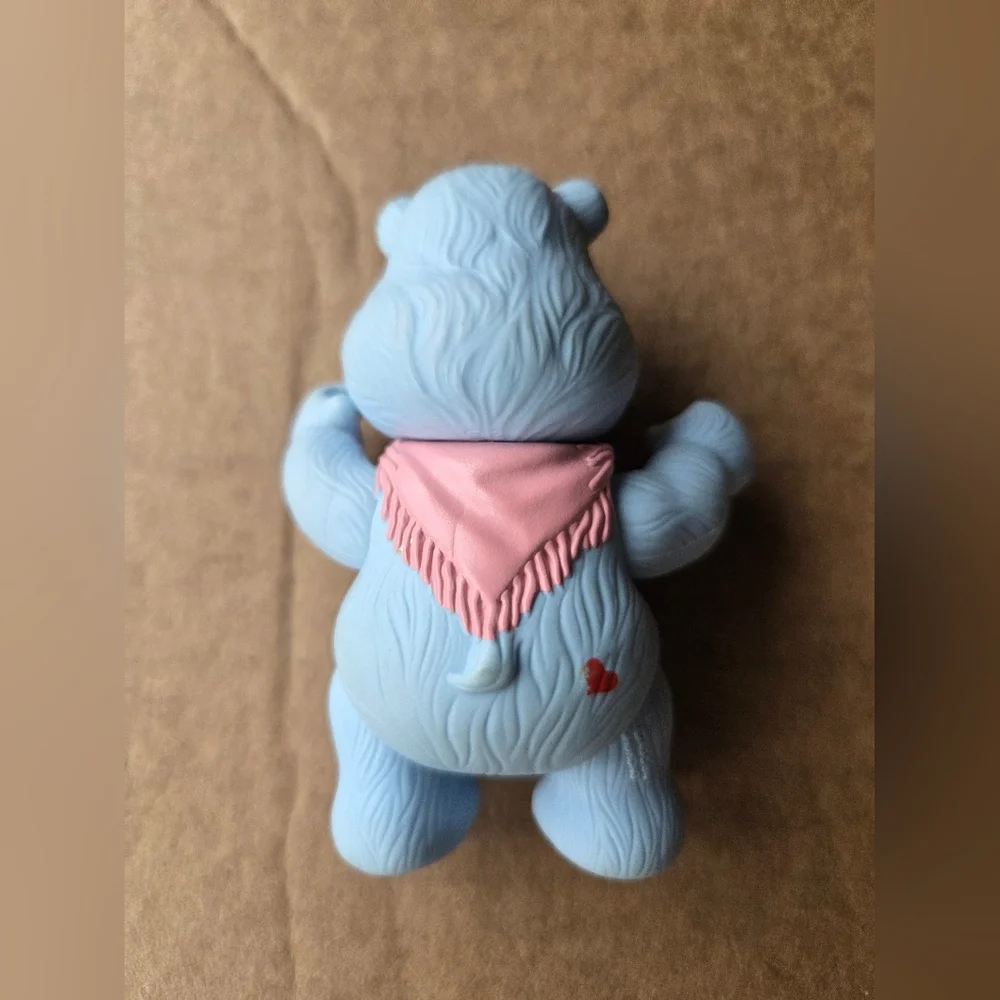 Vintage Blue and Pink Grams Care Bear Toy Figure - Picture 4 of 5